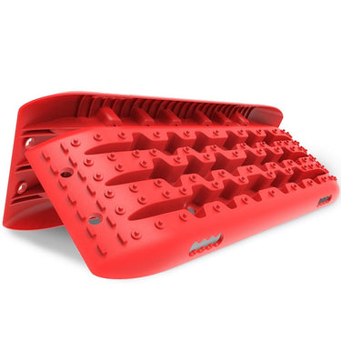 Buy X - BULL KIT1 Recovery track Board Traction Sand trucks strap mounting 4x4 Sand Snow Car RED - Mud Tracks